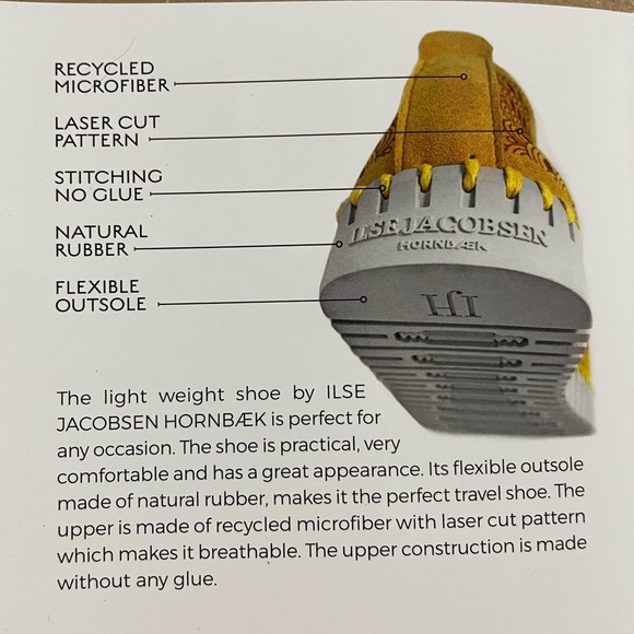 ILSE JACOBSEN Womens Gray Tulip Laser Cut Slip On Rubber Sole Shoe Size 36 - Picture 4 of 16